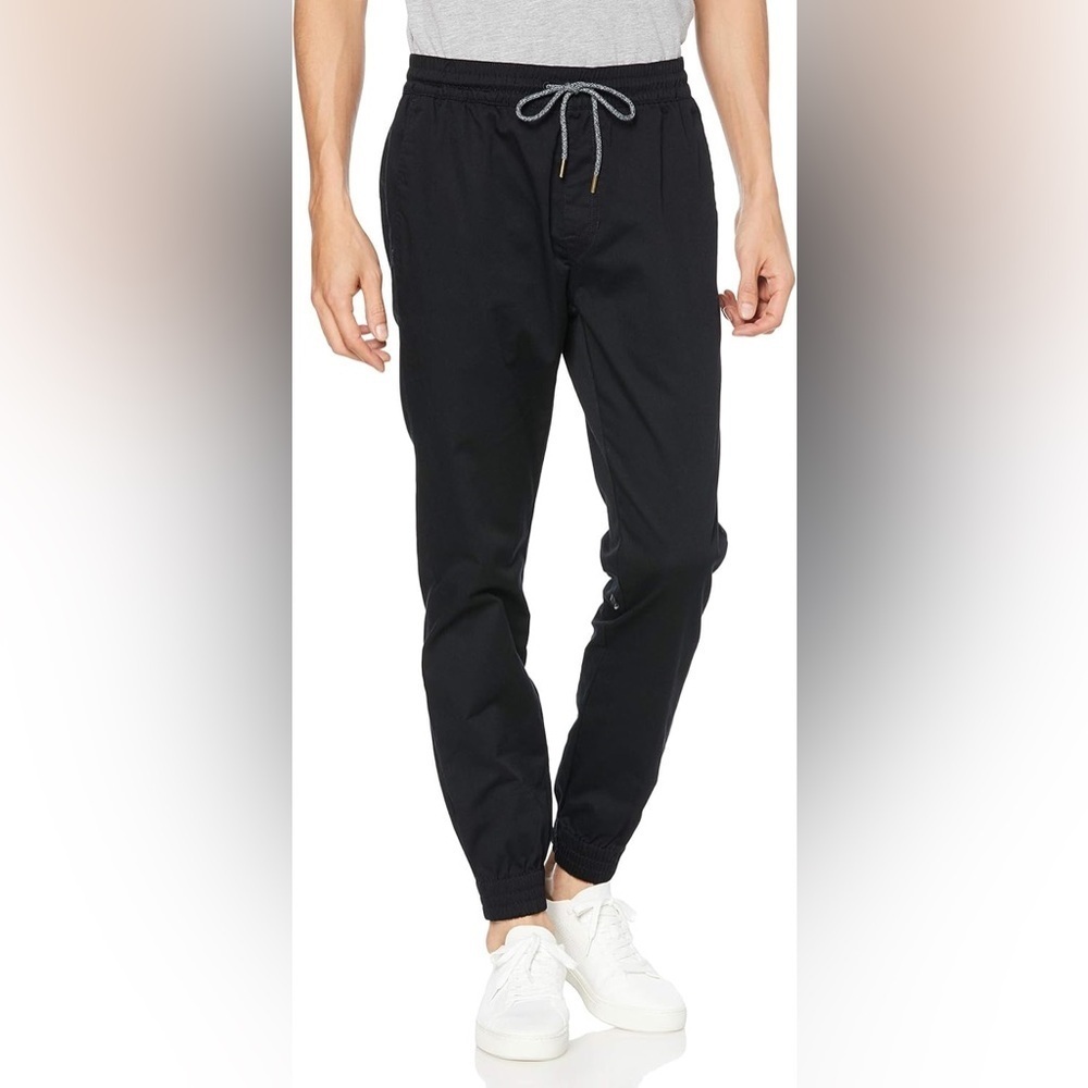 Volcom Frickin Slim Jogger Black Pants